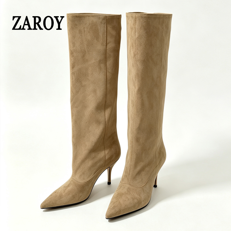 Waterproof Winter Boot - Женские зимние сапоги ZAROY до колена,