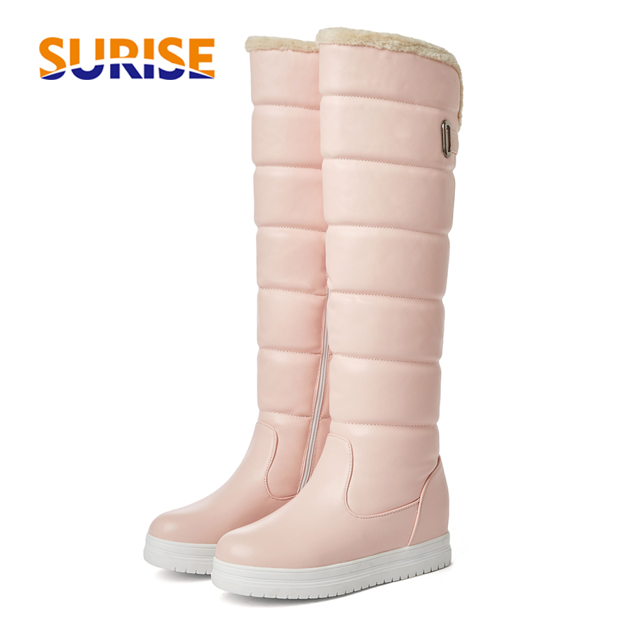 Waterproof Winter Boot - Зимние меховые сапоги до колена на