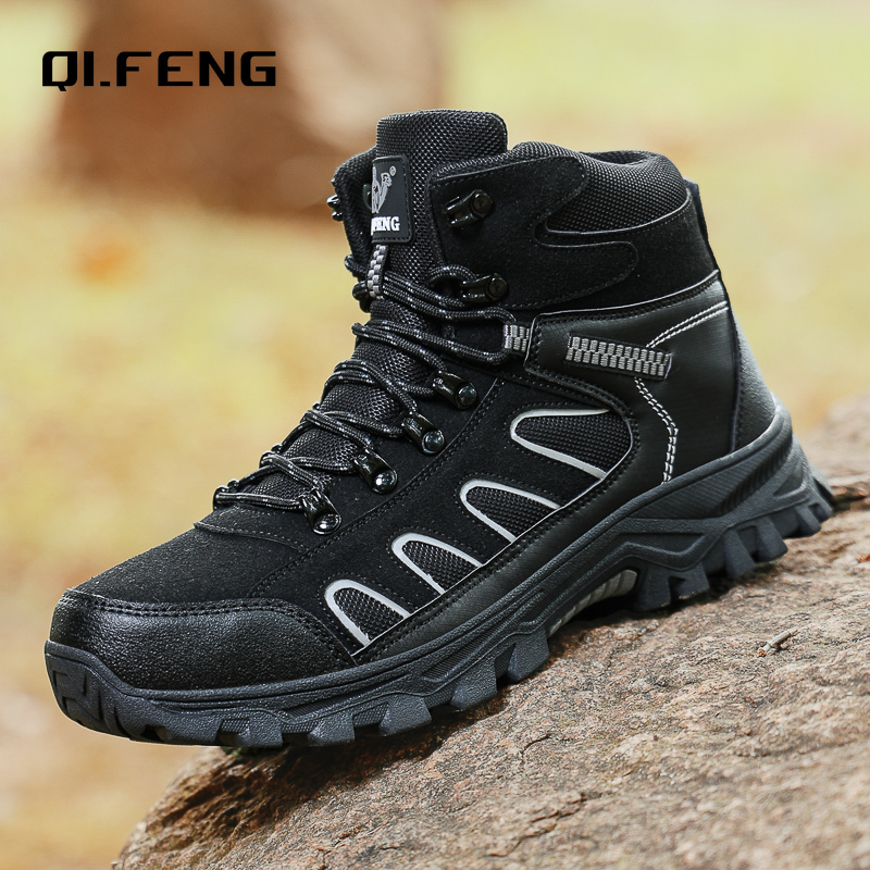 Waterproof Winter Boot - Новые мужские высокие ботинки большого размера,