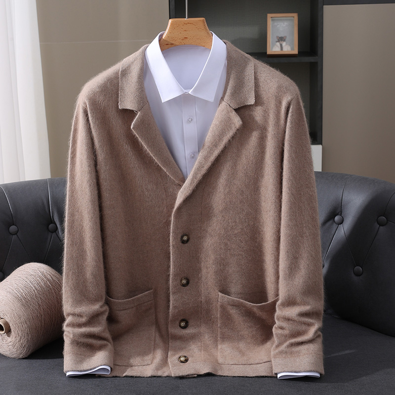 Новый кардиган из норковой шер – обзор и цена Wool Coat Peacoat