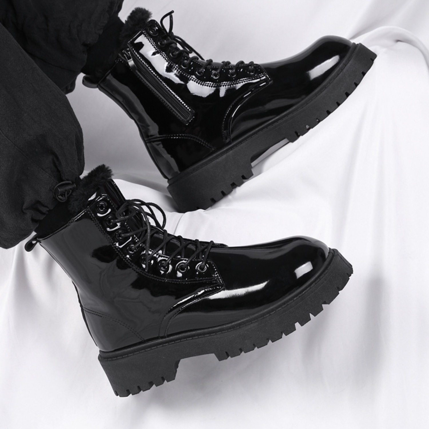Мужские теплые плюшевые высоки – обзор и цена Waterproof Winter Boot