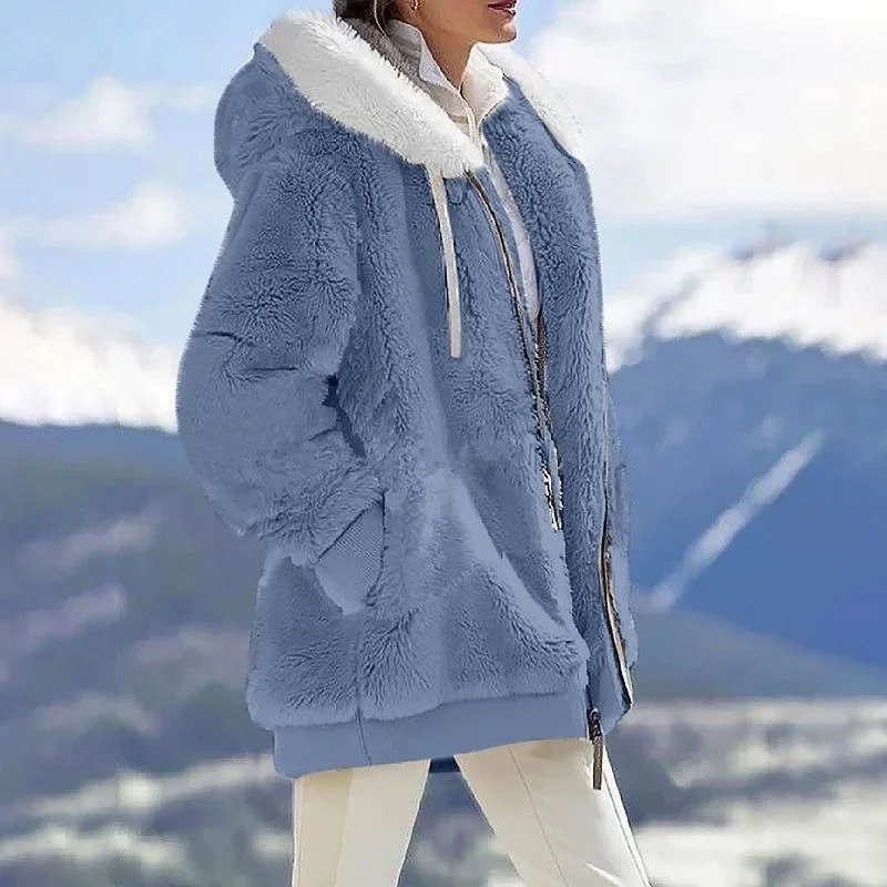 2025 зимние теплые женские кур – обзор и цена Wool Coat Peacoat