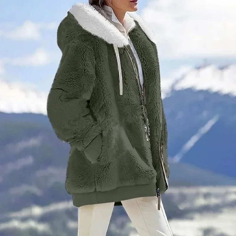 2025 зимние теплые женские кур – обзор и цена Wool Coat Peacoat