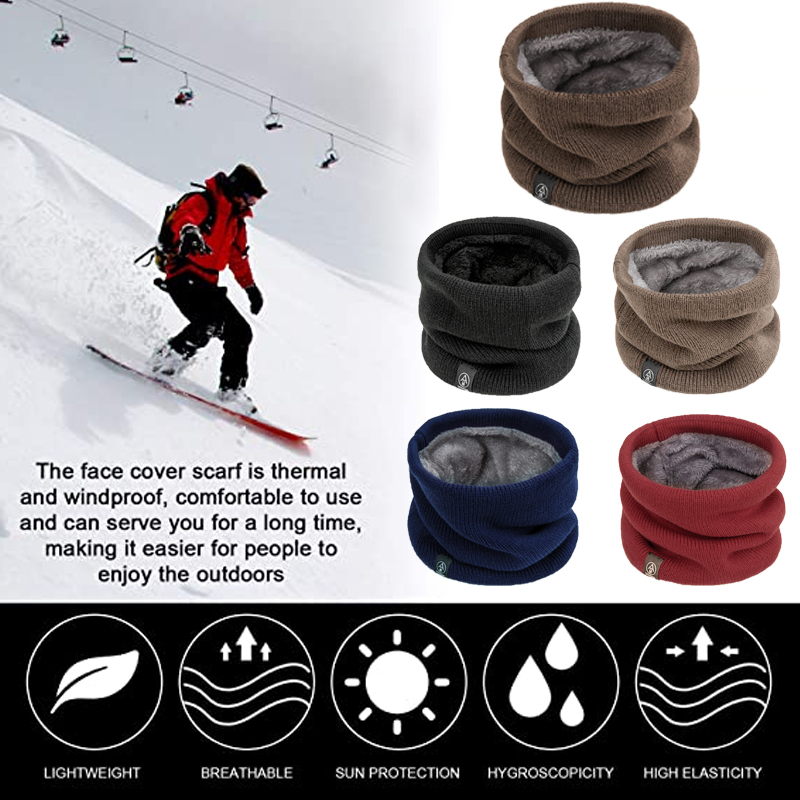 Зимний воротник-снуд с двойным – обзор и цена Neck Gaiter Fleece
