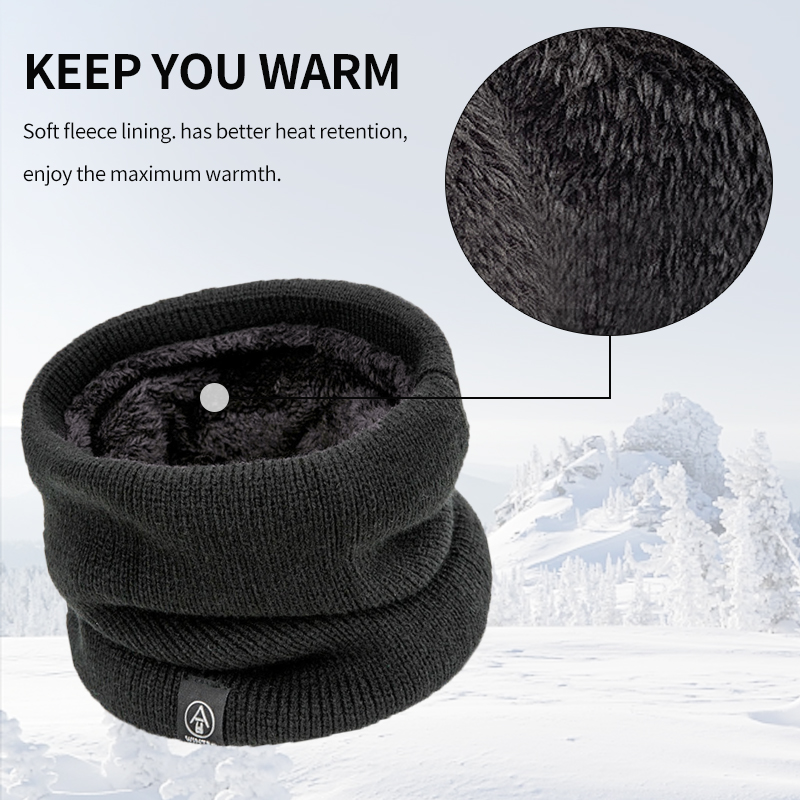 Зимний воротник-снуд с двойным – обзор и цена Neck Gaiter Fleece