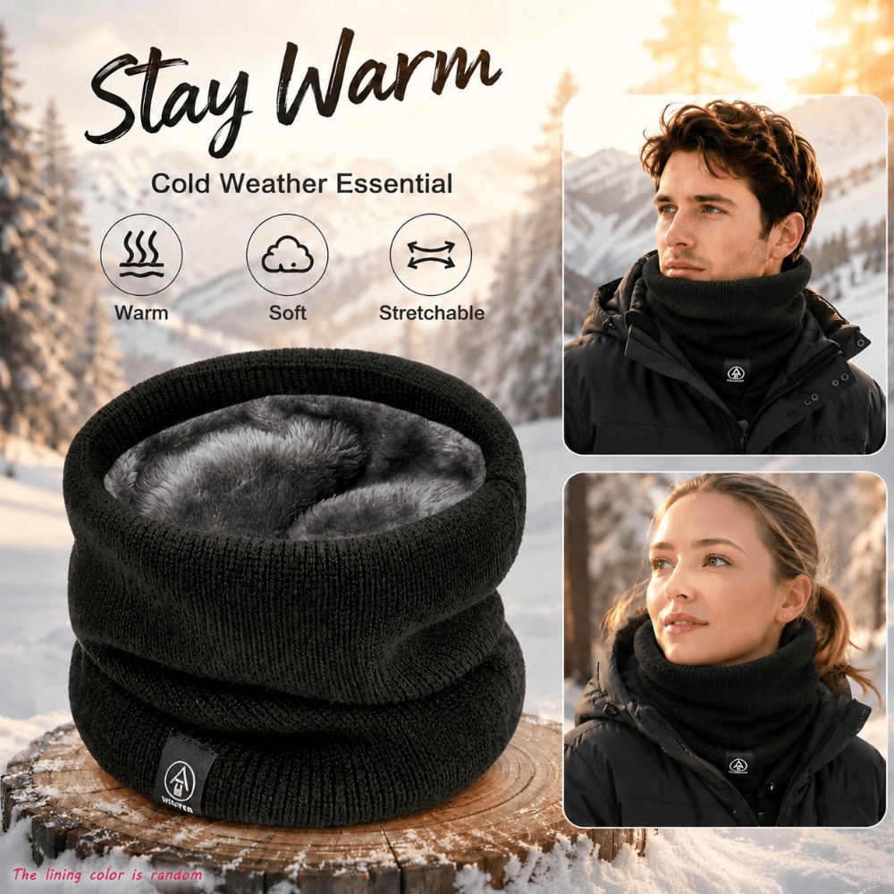 Зимний мужской вязаный шарф-сн – обзор и цена Neck Gaiter Fleece