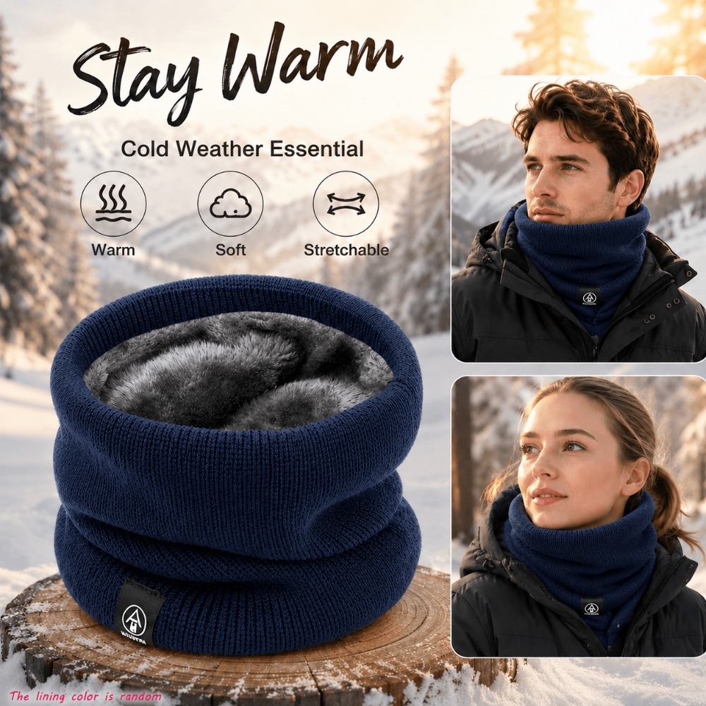Зимний мужской вязаный шарф-сн – обзор и цена Neck Gaiter Fleece