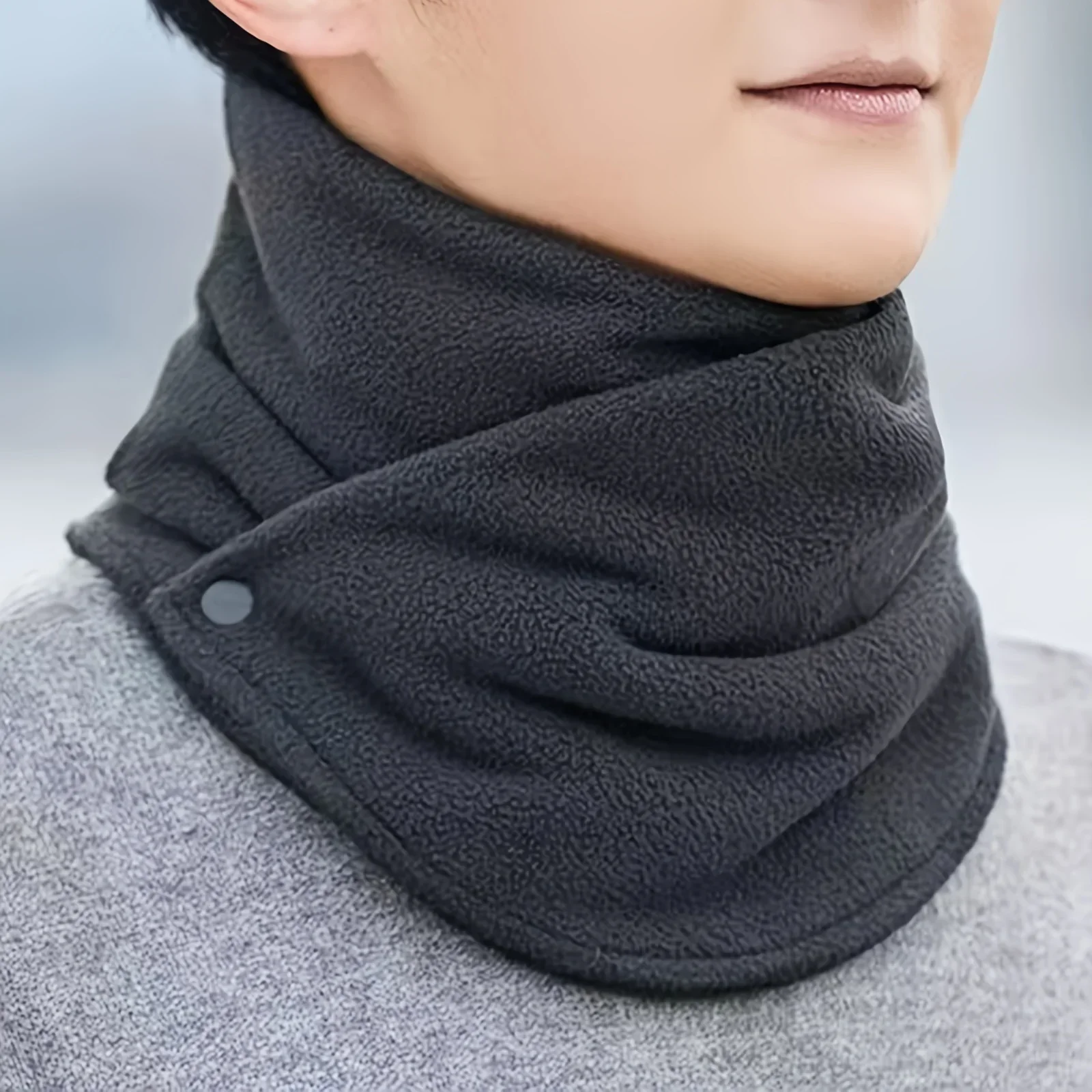 Новый флисовый шарф ягненка дл – обзор и цена Neck Gaiter Fleece