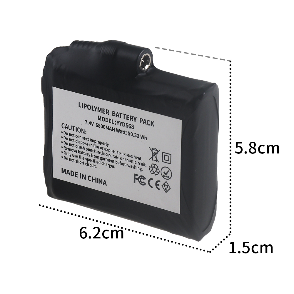 Улучшенный аккумулятор для пер – обзор и цена Heated Vest Battery