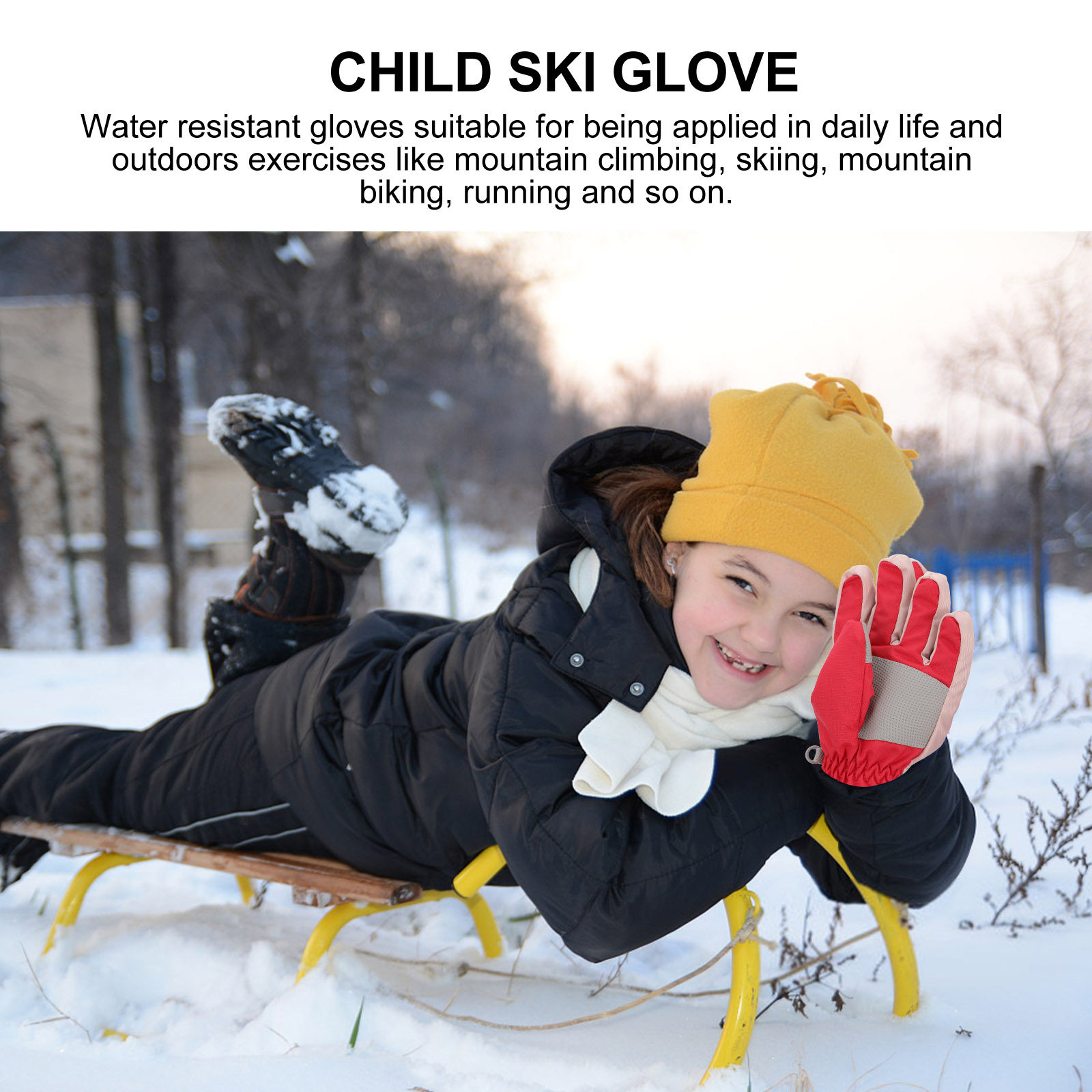 1 пара детских лыжных перчаток – обзор и цена Snow Glove Insulated