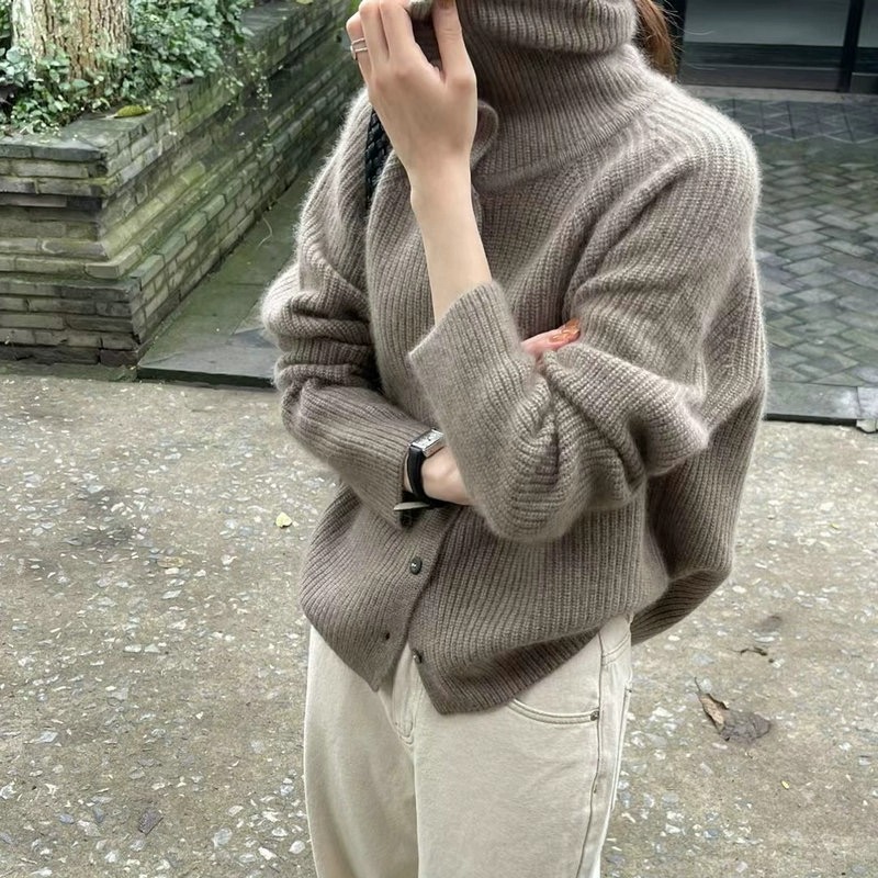 Водолазка, кардиган, женский с – обзор и цена Wool Coat Peacoat